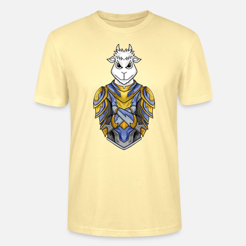 Chevalier Chèvre cool - T-shirt bio CRAFTER Stanley Stella Unisexe - crème