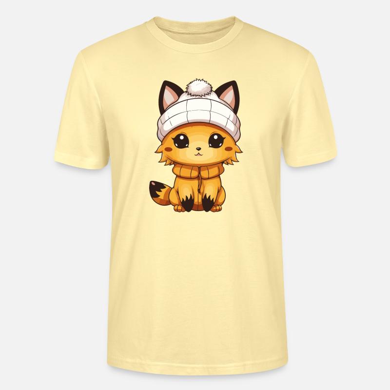 Fuchs Comic - Stanley/Stella Unisex Bio-T-Shirt CRAFTER - Creme