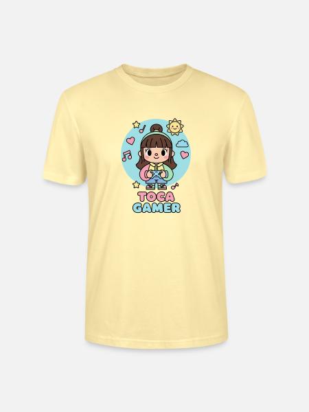Toca Gamer Kawaii Freude am Gaming - Stanley/Stella Unisex Bio-T-Shirt CRAFTER - Creme