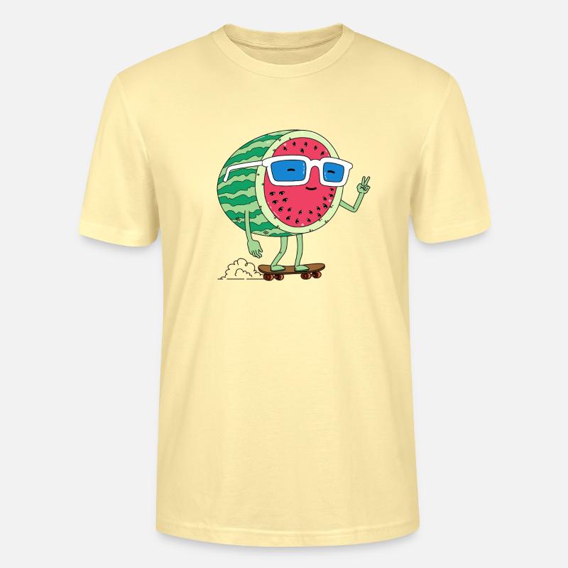 Pastèque et été - T-shirt bio CRAFTER Stanley Stella Unisexe - crème