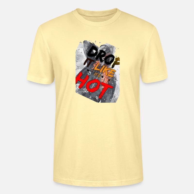 Drop comme s’il faisait chaud - T-shirt bio CRAFTER Stanley Stella Unisexe - crème