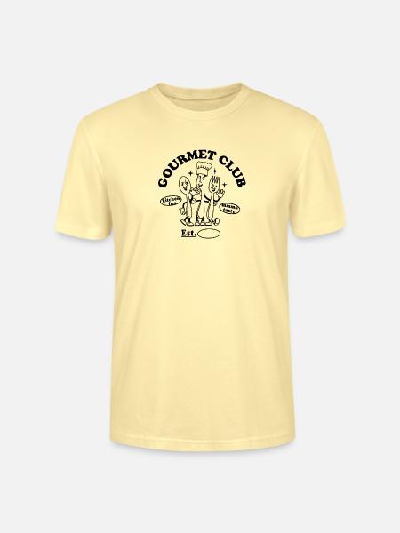 Gourmet Clubdesign - Stanley/Stella Unisex Bio-T-Shirt CRAFTER - Creme