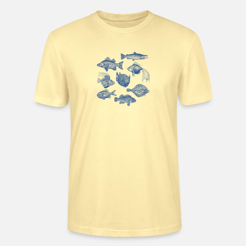 Fishes for compliments - Stanley/Stella Unisex Bio-T-Shirt CRAFTER - Creme