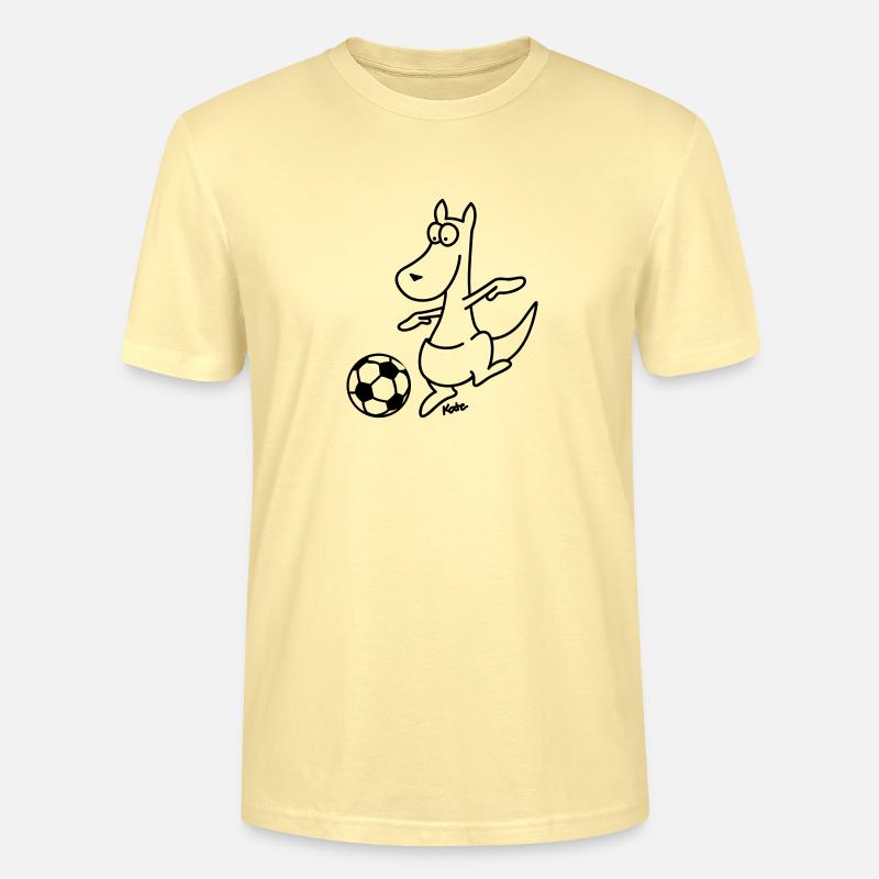 Känguru WM - Stanley/Stella Unisex Bio-T-Shirt CRAFTER - Creme
