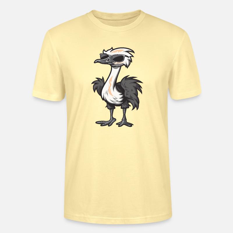 Strauß Cool Comic - Stanley/Stella Unisex Bio-T-Shirt CRAFTER - Creme