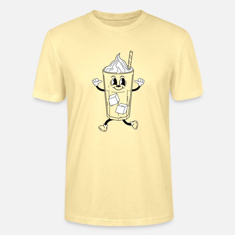 Cocktail mit eis - Stanley/Stella Unisex Bio-T-Shirt CRAFTER - Creme
