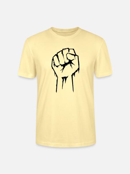Zombie Hand 1 - Stanley/Stella Unisex Bio-T-Shirt CRAFTER - Creme