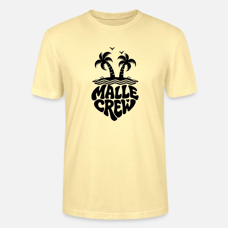 Mallorca Crew  - Stanley/Stella Unisex Bio-T-Shirt CRAFTER - Creme