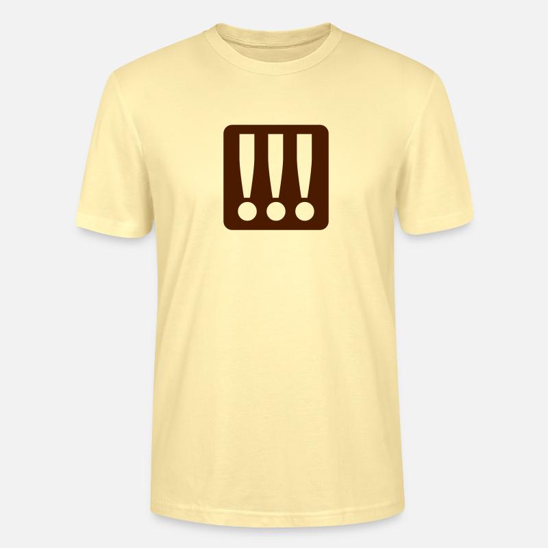 Drei Ausrufezeichen - Stanley/Stella Unisex Bio-T-Shirt CRAFTER - Creme