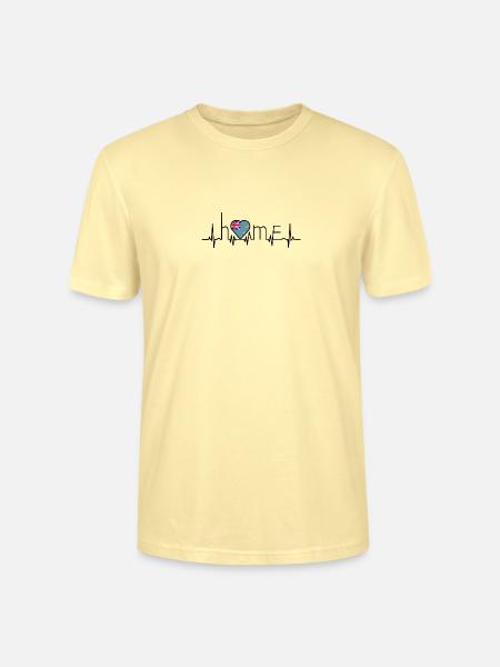 j'aime la maison Tuvalu - T-shirt bio CRAFTER Stanley Stella Unisexe - crème