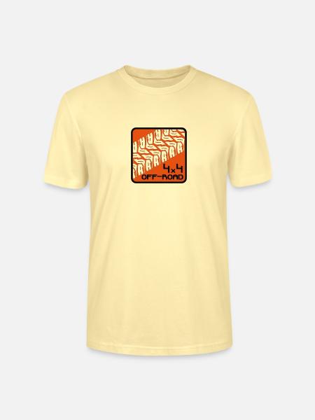 Geländewagen 4x4 Off-Road - Stanley/Stella Unisex Bio-T-Shirt CRAFTER - Creme