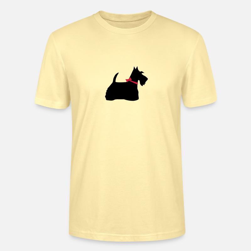 Scotch Terrier - Stanley/Stella Unisex Bio-T-Shirt CRAFTER - Creme