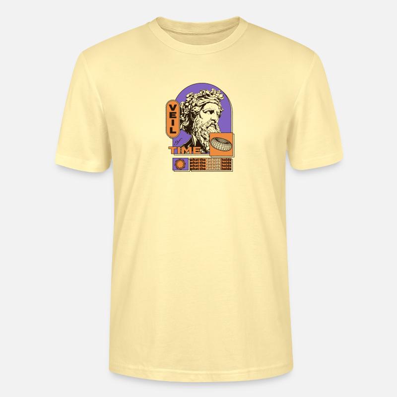 Conception de collage de tendance - T-shirt bio CRAFTER Stanley Stella Unisexe - crème