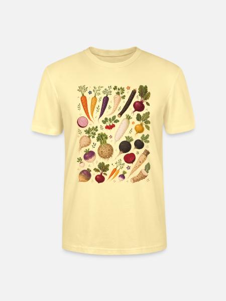 Wurzelgemüse | Garten & Ernte - Stanley/Stella Unisex Bio-T-Shirt CRAFTER - Creme