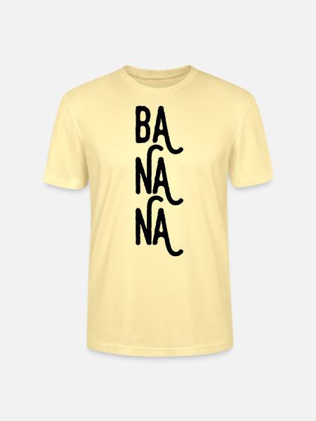 Bananen - Stanley/Stella Unisex Bio-T-Shirt CRAFTER - Creme