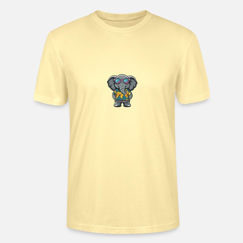 Mammut Comic Cool Sommer - Stanley/Stella Unisex Bio-T-Shirt CRAFTER - Creme