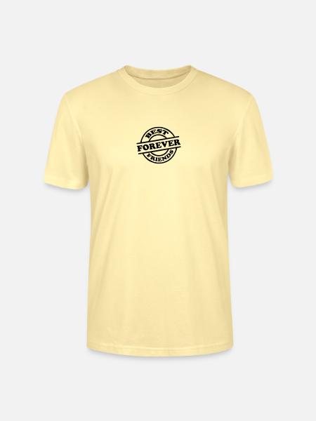 Best Friends Forever Stempel - Stanley/Stella CRAFTER Unisex Organic T-Shirt - cream