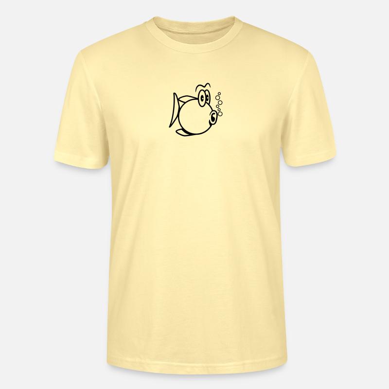 heureux Puffer drôle - T-shirt bio CRAFTER Stanley Stella Unisexe - crème