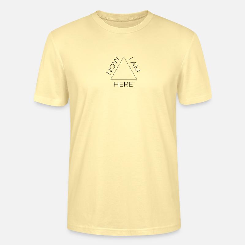 now i am here #2 - Stanley/Stella Unisex Bio-T-Shirt CRAFTER - Creme