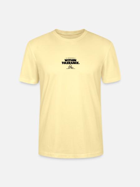 Ingenieur – Innerhalb der Toleranzen. - Stanley/Stella Unisex Bio-T-Shirt CRAFTER - Creme