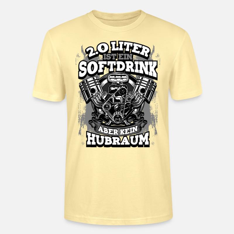 2.0 hat ein Softdrink - Stanley/Stella Unisex Bio-T-Shirt CRAFTER - Creme
