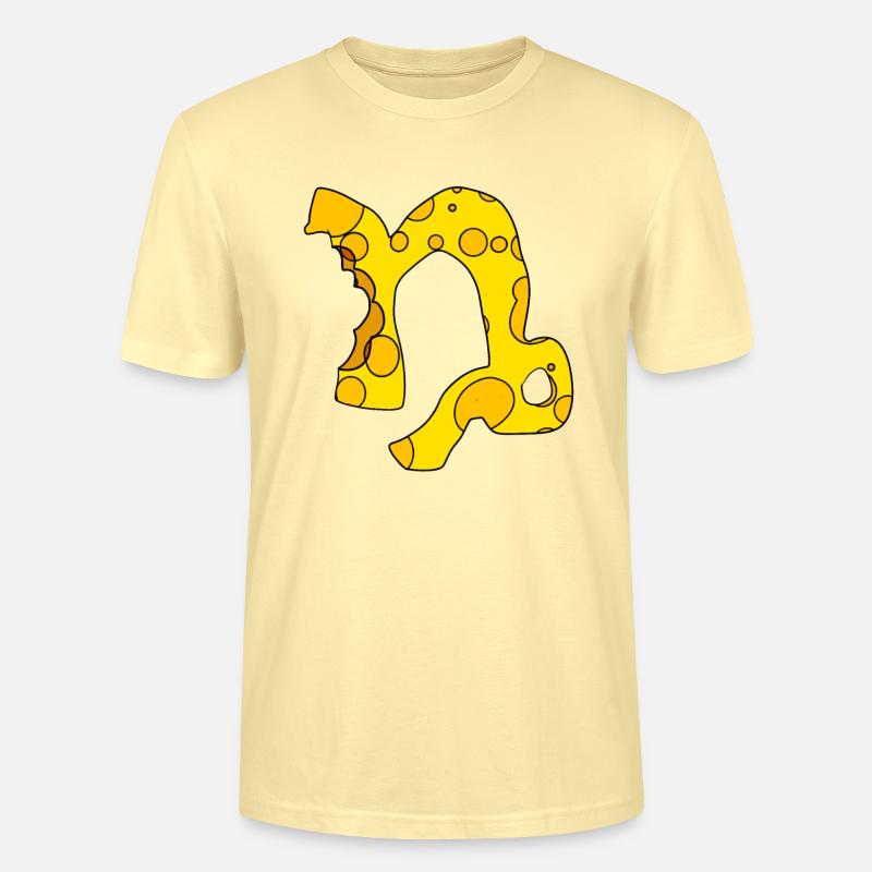 Sternzeichen Steinbock - Stanley/Stella Unisex Bio-T-Shirt CRAFTER - Creme