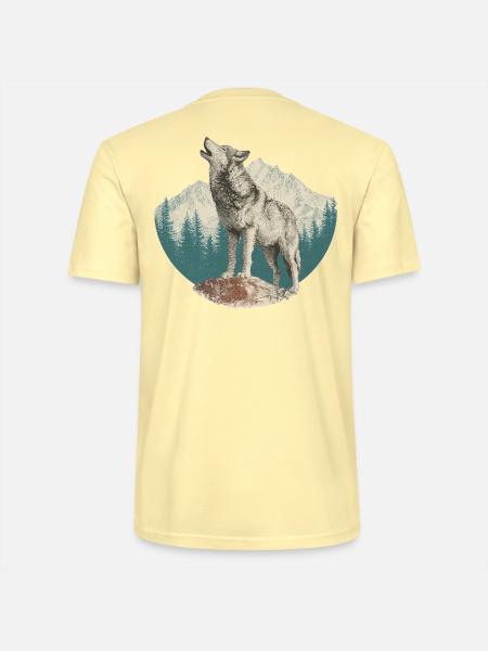 Wolf - Stanley/Stella Unisex Bio-T-Shirt CRAFTER - Creme