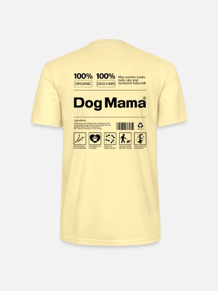 Hundeliebhaber Hundebesitzer Hundemama Geschenk - Stanley/Stella Unisex Bio-T-Shirt CRAFTER - Creme