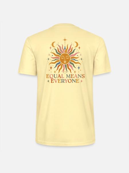 Equal Means Everyone - Stanley/Stella Unisex Bio-T-Shirt CRAFTER - Creme