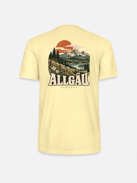 Allgäu Germany Alpine Nature - Stanley/Stella Unisex Bio-T-Shirt CRAFTER - Creme