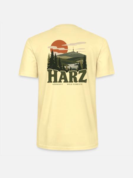 Harz Germany Wild Forests - Stanley/Stella Unisex Bio-T-Shirt CRAFTER - Creme