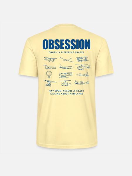 Obsession Comes In Different Shapes - Stanley/Stella Unisex Bio-T-Shirt CRAFTER - Creme
