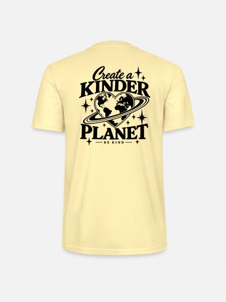 Create A Kinder Planet - Stanley/Stella Unisex Bio-T-Shirt CRAFTER - Creme