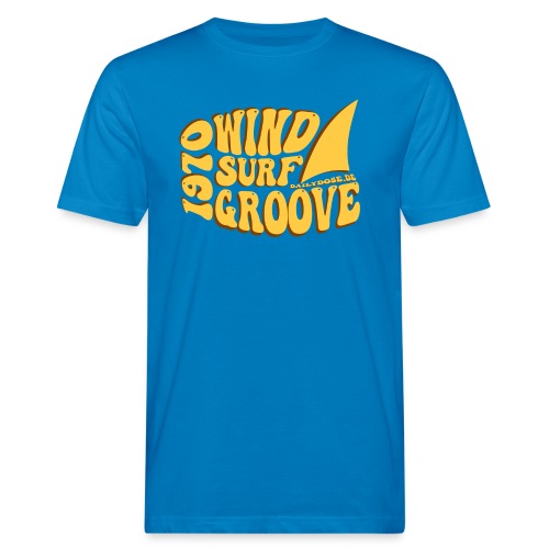 Windsurf Groove - Männer Bio-T-Shirt