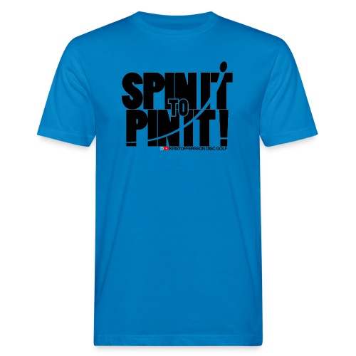 Spin it to Pin it! - Ekologisk T-shirt herr