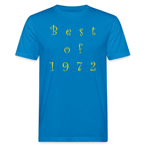 Best of 1972 - Männer Bio-T-Shirt