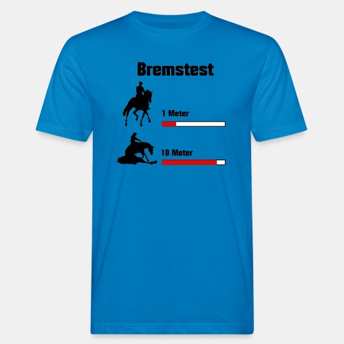 Bremstest - Männer Bio-T-Shirt