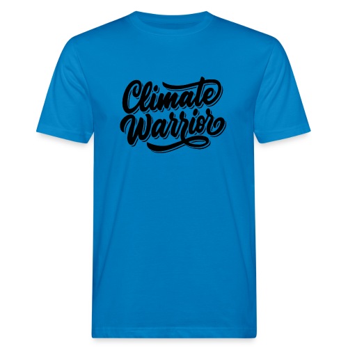 Climate warrior black - Mannen Bio-T-shirt