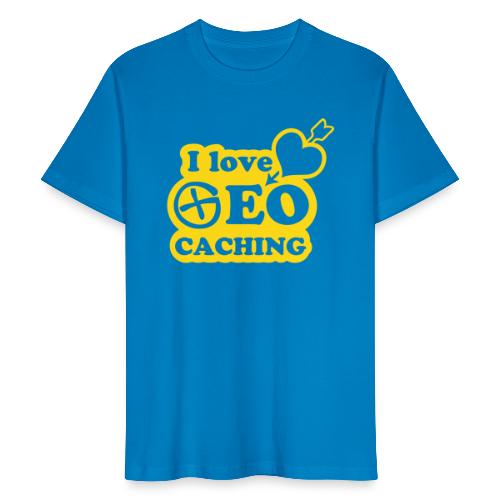 I love Geocaching - 1color - 2011 - Männer Bio-T-Shirt