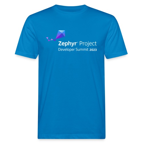 Zephyr Dev Summit 2023 - Men's Organic T-Shirt