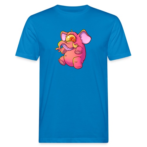 Elefanten Zyklop - Männer Bio-T-Shirt
