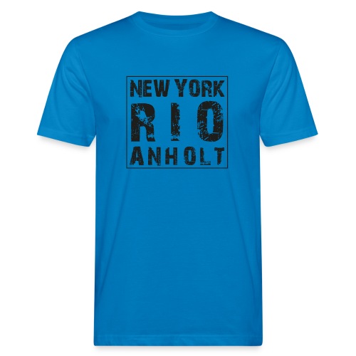NEW YORK RIO ANHOLT - Männer Bio-T-Shirt