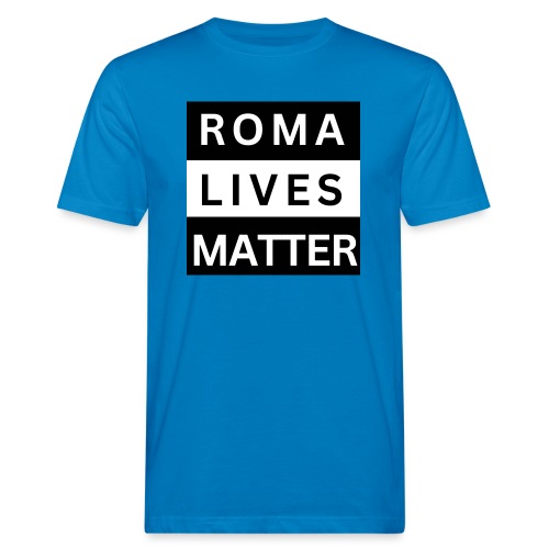Roma Lives Matter - Männer Bio-T-Shirt
