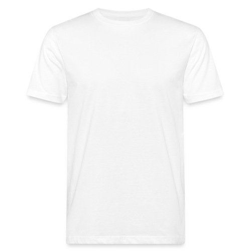 Simplified White - Männer Bio-T-Shirt