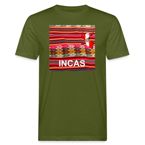 Telar inca Mapa del Perú - Camiseta ecológica hombre