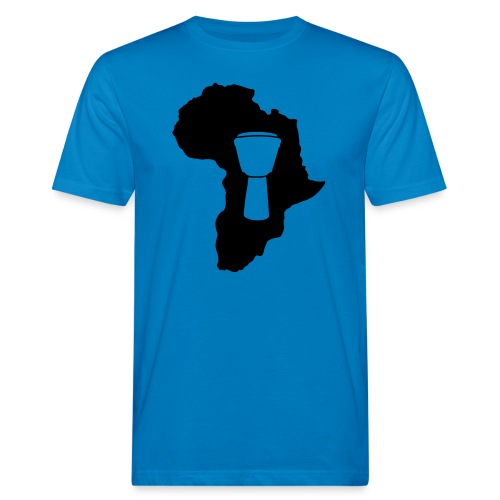 Djembe in Afrika - Männer Bio-T-Shirt
