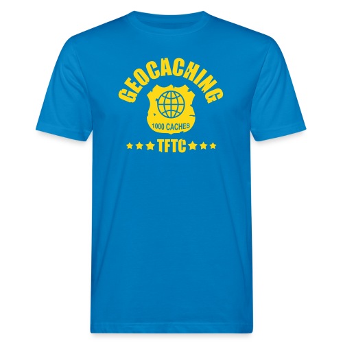 geocaching - 1000 caches - TFTC / 1 color - Männer Bio-T-Shirt