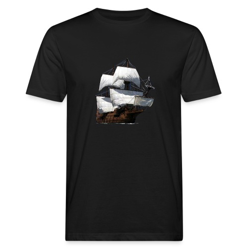 Segelschiff - Männer Bio-T-Shirt