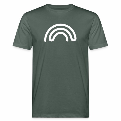 DBNA Logo Rainbow - Männer Bio-T-Shirt