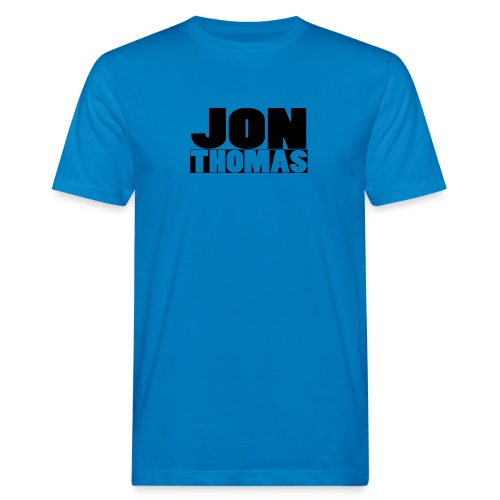 Jon Thomas Logo - Männer Bio-T-Shirt